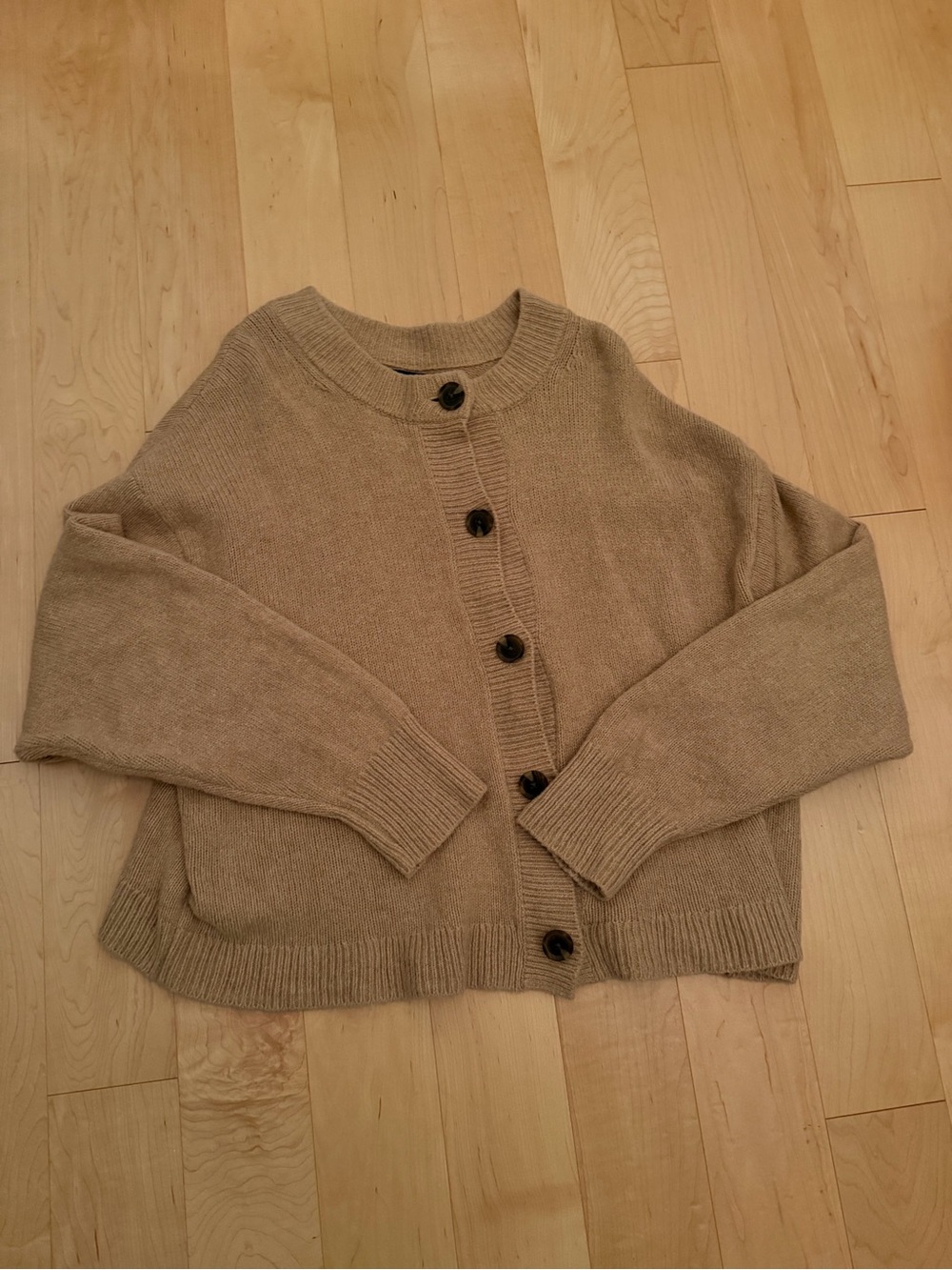 GAP Crewneck Button-Up Cardigan